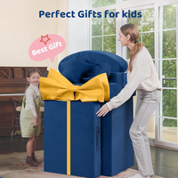 Tender Juguetón Personalizado Gris Modular Niños Sofá Convertible Sofá de Espuma con Función Ball Pit para Niños Pequeños Sala de Juegos
