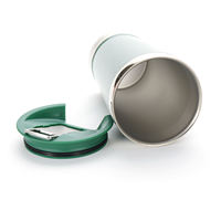 Mug à café isotherme en acier inoxydable 304 de 480 ml, anti-fuite, avec ouvre-bouteille, pour le voyage et l'extérieur, vente en gros transfrontalière