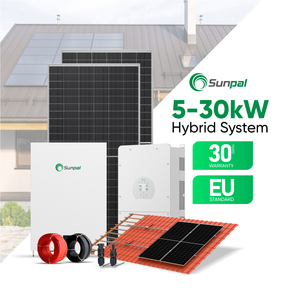 Sunpal Best Off-Grid <span class=keywords><strong>Solar</strong></span> Komplettes Solarenergie system 5000W 15kW 25kW <span class=keywords><strong>Solar</strong></span> Power Residential System Hybrid mit Panels - Product Image 1