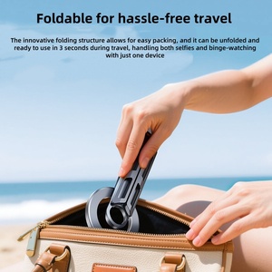 Giá đỡ điện thoại từ tính hợp kim nhôm E06, chân máy ba chân đa năng, có thể gập lại, để bàn, dùng cho các chuyến công tác - Product Image 6