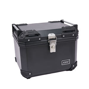 Boîte à bagages arrière pour moto 47L par <span class=keywords><strong>JDR</strong></span> - Construction en ABS durable, garantie <span class=keywords><strong>de</strong></span> qualité d'un an - Product Image 4