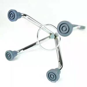 Barre de marche télescopique à quatre jambes, en alliage d'aluminium, pour canne antidérapante, multifonctionnelle réglable pour personnes âgées - Product Image 6