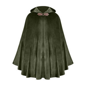 Disfraz de Caballero de Halloween para adultos, capa renacentista, capucha con parte superior victoriana Steampunk, capa de <span class=keywords><strong>bruja</strong></span> Medieval, Cosplay para hombres - Product Image 4