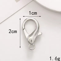 Anneau en O à ressort métallique multi-styles, fermoir mousqueton, anneau d'ouverture rond en forme de cœur ou de bambou pour accessoires de sac DIY