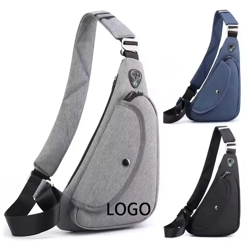 High quality new designer mobile phone crossbody shoulder bags customize men's college sling bags for boys