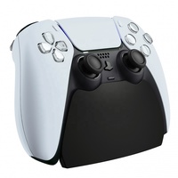 Aksesoris Gamepad EXtremeRate, Bracket Hitam, Stand Display Controller PS5, Penyangga Meja untuk Controller Playstation 5