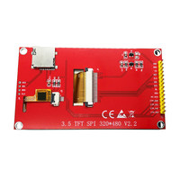 Módulo de Pantalla LCD TFT de 3.5 Pulgadas con Puerto Serial, Interfaz SPI, Controlador ILI9488, Táctil Capacitivo, RGB, Resolución 320x480