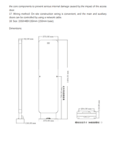 Potente Sistema de Control de Acceso de puerta inteligente RFID UHF de 860-865 MHz/lector de escáner Características antirrobo confiables Categoría de producto PDA