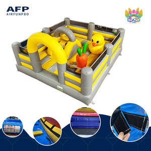Castillo Inflable Acuático <span class=keywords><strong>de</strong></span> PVC con Diseño <span class=keywords><strong>de</strong></span> Patas <span class=keywords><strong>de</strong></span> Pato Amarillo, Casa <span class=keywords><strong>de</strong></span> <span class=keywords><strong>Gabby</strong></span>, Tobogán Acuático, Castillo Hinchable Personalizado, Marca Aeor, Hecho en Guangdong - Product Image 3