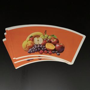 Gobelets à café en papier personnalisés en gros de 6 oz et 7 oz, matériau enduit de PE double face pour les matières premières à usage alimentaire - Product Image 2