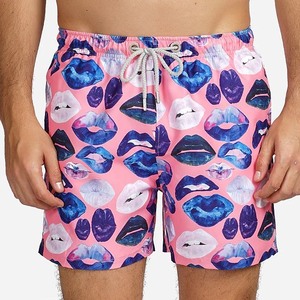 Pantalones Hawaianos de Secado Rápido con Logotipo Personalizado, Shorts de Playa para Hombre, Trajes de Baño Personalizados al por Mayor - Product Image 4