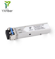 Fiber Optic Transceiver 1.25 G SFP Module SM Dual Fiber 1310nm 10km LC DDM 125G 1310nm 10km Widespread Compatibility