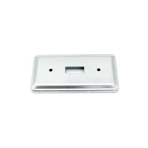 58C30 Utility Outlet Box Cover With Single Toggle Switch 4 in L x 2-1/8 in W Steel