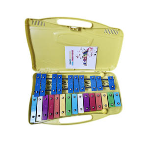 โรงงานผลิตเครื่องดนตรีเพื่อการศึกษาปฐมวัย คีย์บอร์ดอะลูมิเนียมสำหรับเด็กอนุบาล คีย์บอร์ด 25 คีย์ เครื่องดนตรีเสริมพัฒนาการ - Product Image 5