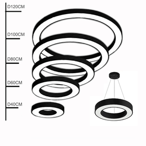 <span class=keywords><strong>Lampadario</strong></span> ad anello moderno <span class=keywords><strong>a</strong></span> forma di lampada rotonda personalizzata <span class=keywords><strong>a</strong></span> forma di curva lineare <span class=keywords><strong>a</strong></span> soffitto ovale circolare <span class=keywords><strong>a</strong></span> Led ad anello <span class=keywords><strong>a</strong></span> sospensione circolare - Product Image 6