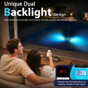 Luz LED RGB Sumergible IP68 para Piscina, Decoración Flotante, Termómetros para Piscina, Luz Inalámbrica - Product Image 3