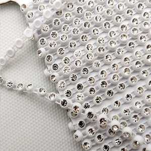 Venta Directa de Fábrica, Rollo de 100 Yardas, Cristales de Plástico SS6 para Decoración, Tiras de Diamantes de Imitación para Zapatos, Bolsos y Vestidos - Product Image 6