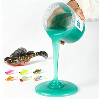 Caoutchouc de silicone liquide pour leurres de pêche et appâts souples - Durcissement au platine, haute résistance à la déchirure