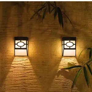 निविड़ अंधकार घर उद्यान दीपक सुरक्षा रात रोशनी सौर दीवार प्रकाश आउटडोर सौर प्रकाश