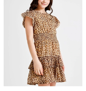 Vestido de Verano de Algodón para Niñas con Diseño Divertido, Tela Transpirable y Ajuste Cómodo, Perfecto para Actividades al Aire Libre y Uso Casual - Product Image 4