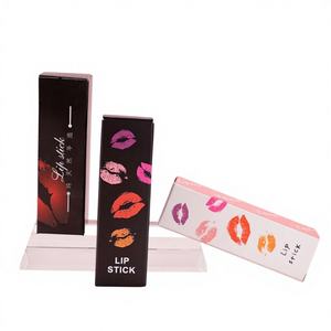 Boîtes d'emballage pour gloss à lèvres personnalisées en gros avec logo - Boîtes en papier kraft écologiques pour tubes de gloss à lèvres et produits cosmétiques - Product Image 1