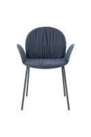 Vente en gros de chaises en plastique pour l'extérieur, design nordique, pétale, incassable en fibre, pour café, événement, restaurant