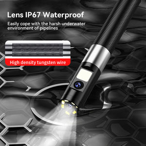 5インチスクリーン360 ° 回転ハンドヘルドポータブル内視鏡1080P HD 3.9mm/6mm/8mmシングル/デュアルレンズパイプライン自動修理検査 - Product Image 5