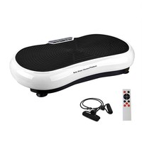 Plateforme vibrante pour entraînement du corps entier, plateforme vibrante pour entraînement et mise en forme à domicile avec télécommande, 99 niveaux de vitesse