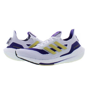Zapatos Adidas Unisex Ultraboost 21, color blanco/morado, zapatos deportivos para caminar, primavera, verano, otoño |   100% Auténtico - Product Image 3