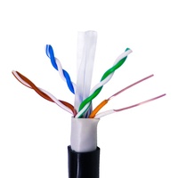 Cable de Red Ethernet para Exteriores Sin Blindaje GHT UTP STP SFTP Cat6 Cable LAN Cat 6 para Router
