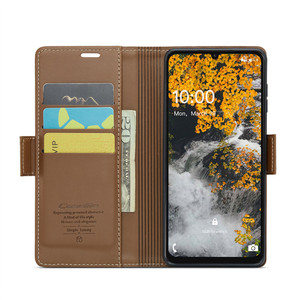 Caseme 023กระเป๋าเงินหนัง PU มีฝาพับตั้งได้และมีช่องเก็บบัตรเคสโทรศัพท์มือถือสำหรับ Samsung Galaxy A06 - Product Image 2