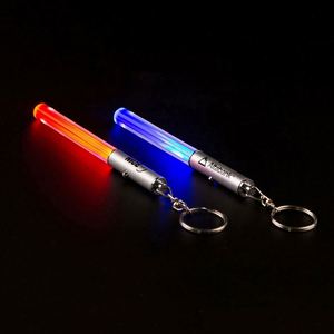 Acrylic <b>Mini</b> <b>LED</b> <b>Light</b> Saber Keychain Glow Stick for Party Decoration Promotional Carabiner & Keychain - Product Image 5