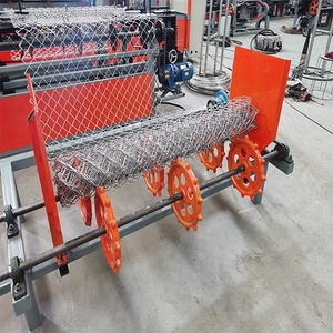Factory Mesh Fence <strong>Making</strong> <strong>Machine</strong> Automatic <strong>Diamond</strong> Mesh Fence Chain Link <strong>Machine</strong> - Product Image 6