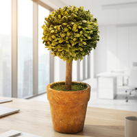 Petites plantes artificielles avec pots, plantes d'intérieur artificielles réalistes pour la décoration de la maison, du bureau et de la table, décoration végétale