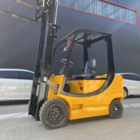Chariot élévateur à fourche électrique robuste de 2, 3 et 4 tonnes, hauteur de levage de 3 m, moteur puissant, chariot élévateur électrique pour usine industrielle