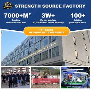 Bàn bida gỗ anh đào thiết kế mới Wanyaju 2026, ngoài trời, kích thước 7ft, 8ft, 9ft, mặt đá phiến, tích hợp bàn ăn 3 trong 1 - Product Image 6