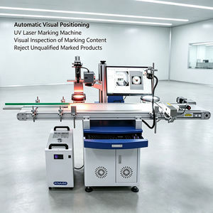Machine de marquage laser UV automatique avec positionnement visuel et inspection OCR pour le codage de date sur les boîtes de chocolat et de bonbons - Product Image 1