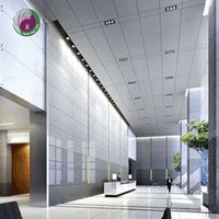 Paneles de Techo de PVC Blancos Impermeables para Decoración de Interiores, Paneles de Techo de PVC Ignífugos Personalizados de 8 mm para Salas de Reuniones