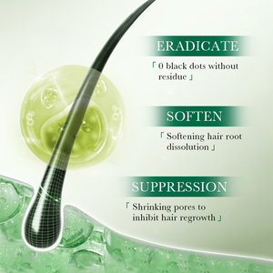 Crème dépilatoire douce et non irritante ZOZU 100g, crème dépilatoire nettoyante en profondeur, crème dépilatoire au melon pour femmes - Product Image 5