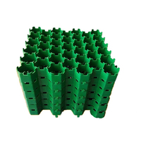 Grille de stabilisation perméable en plastique HDPE OBOR pour allées en gravier, parkings, pavage et drainage de pelouses, profondeur 5 cm