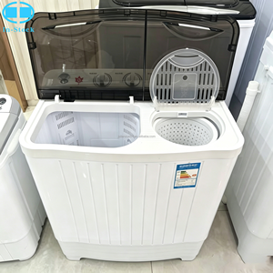 Lave-linge semi-automatique à deux cuves de 7 kg avec performance de nettoyage efficace - Laveuse et essoreuse combinées - Product Image 2