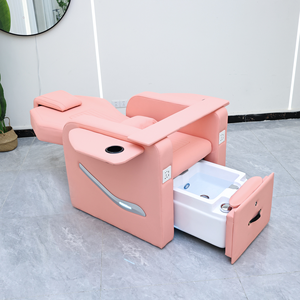 Nouveau modèle de fauteuil de massage pour salon de beauté, salon de manucure, salon d'extensions de cils, avec fonction électrique et bain de pieds pour spa. - Product Image 4