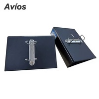 Organizador de Documentos de Negocios con Diseño Personalizado, Carpeta de Calendario de Escritorio de PVC Premium, Calendario de Escritorio con Anillas