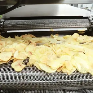 CE ile fabrika fiyat otomatik taze patates cipsi makinesi