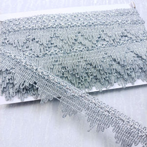 13M Lớn Tam Giác Ren <span class=keywords><strong>Trim</strong></span> Với Rhinestone 4Cm Leo Núi Sóng Ren Ribbon Cho Hiệu Suất May Mặc Trang Phục Phụ Kiện - Product Image 3