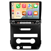 Radio de Auto Doble DIN con Pantalla de 10.1 Pulgadas, Android 8 Núcleos, 4+64GB, para Ford F150 2009-2012, con Carplay Inalámbrico y Android Auto