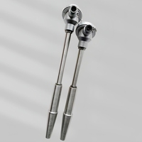 Sensor Tahan Panas Haichen WZPK-1316 Pt100 SS304/316 untuk Pabrik Semen, Dapat Disesuaikan OEM, Perlindungan IP65
