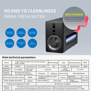 Grifo Doméstico <span class=keywords><strong>Iwater</strong></span> con Sistema de Purificación de Agua por Ósmosis Inversa (RO) para Tratamiento de Agua, Antical y de Consumo Directo - Product Image 3