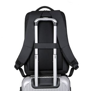 Sac à dos pour ordinateur portable pour hommes d'affaires, sac à dos de voyage scolaire en plein air, coque rigide unisexe, imperméable, durable, ABS, avec chargeur USB - Product Image 3