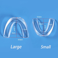 Gouttières dentaires thermoplastiques invisibles en EVA de haute qualité, anti-bruxisme, pour réparation orthodontique et blanchiment des dents